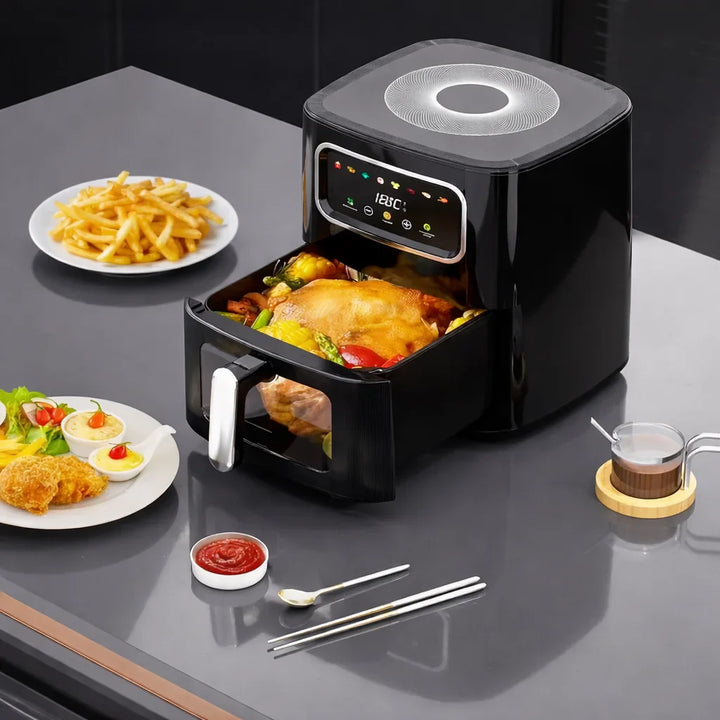 Friteuză cu Aer Cald AT Performance AT-M60, 10L, 2800W, Control Digital