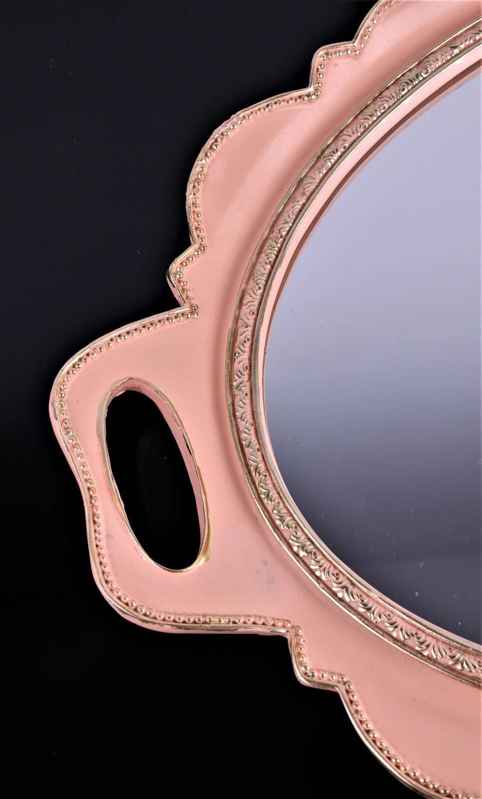 Tava din rasina cu oglinda vintage L