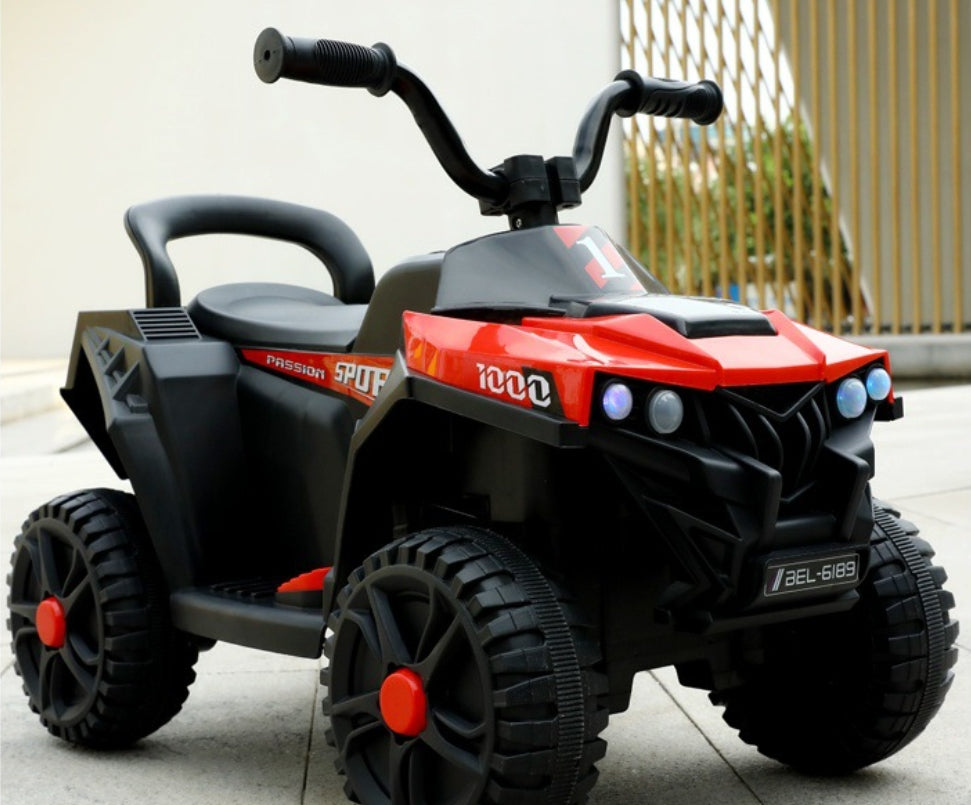 „ATV Electric pentru Copii 6V – Aventură și Distracție în Siguranță!” 🚀🏁 Rosu