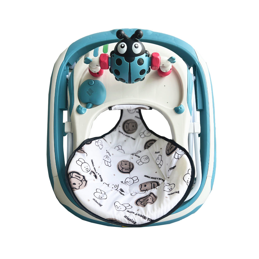 Premergător 3 în 1 pentru Copii AT PERFORMANCE® – Antemergător + Masă Activități | Siguranță, Joacă și Dezvoltare, Albastru