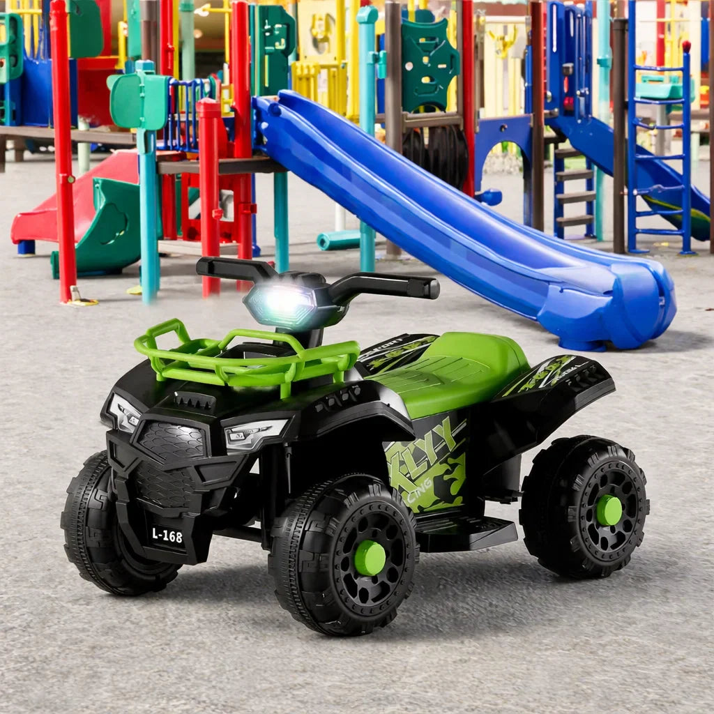 ATV Electric Copii cu telecomanda, 6V, 3–5 km/h, 1–5 ani – Distracție Off-Road, Sigur și Ușor de Utilizat