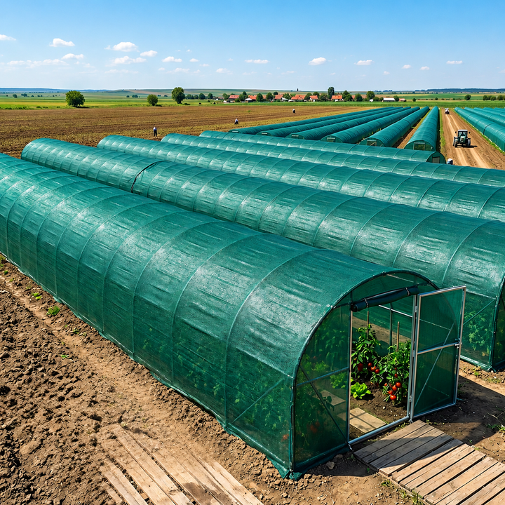 Plasă Umbrire AT PERFORMANCE® HDPE Verde 60% UV 2x25m – AT-2049