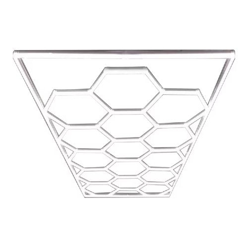Aplică LED Hexagon AT PERFORMANCE® 14 Module – 672W, 70.000 Lumeni, 484×243 cm, Iluminat Profesional Atelier, Garaj, Barbershop