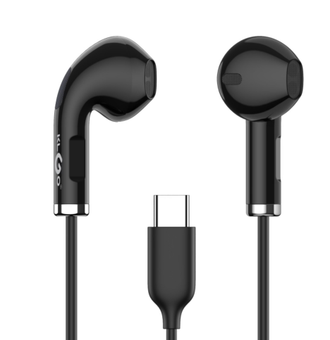 Căști In-Ear cu Microfon și Control Integrat, Conector Type-C, 1.3m – Sunet Hi-Fi, Compatibile Android &amp; Huawei