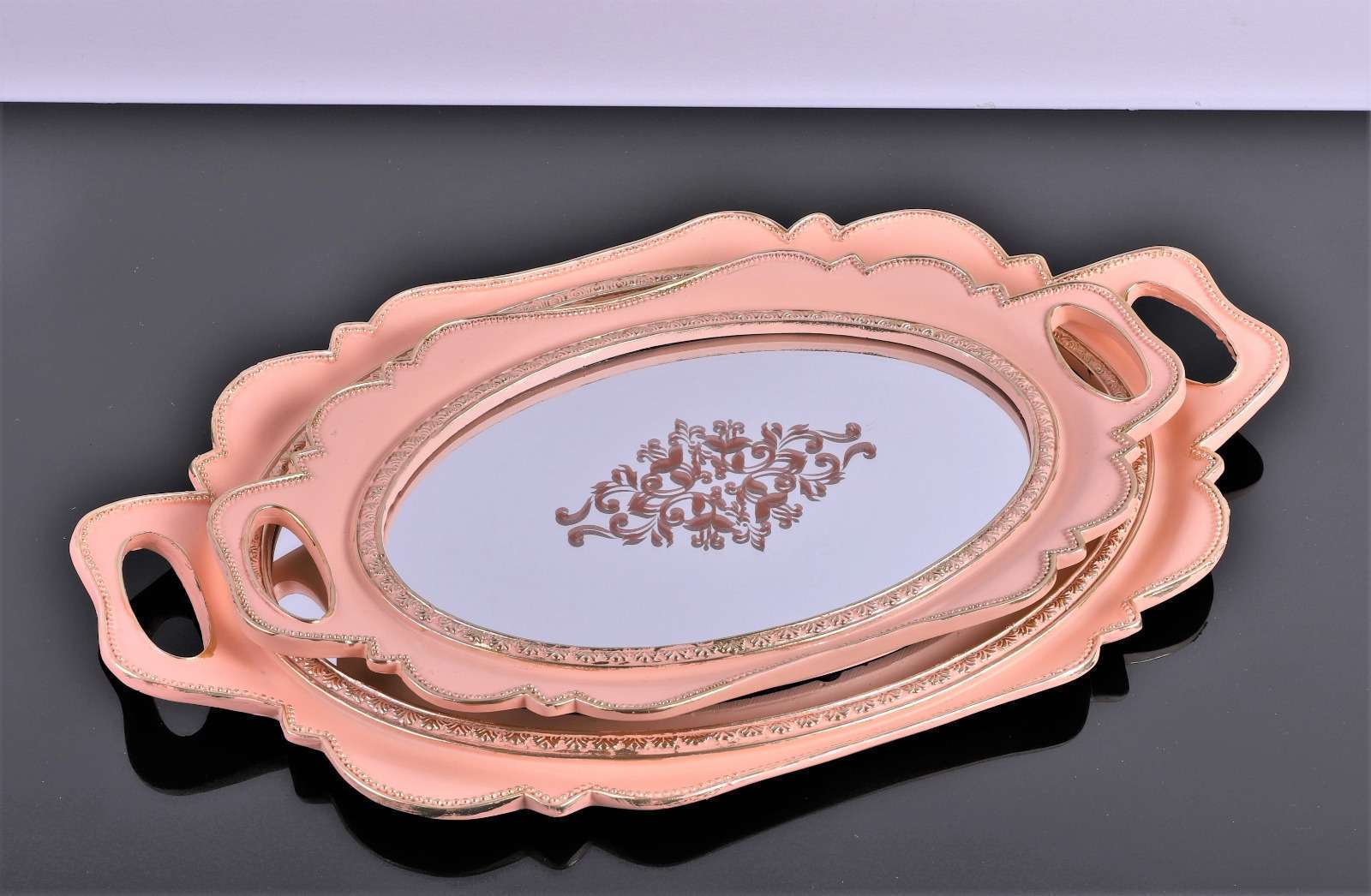 Tava din rasina cu oglinda vintage M