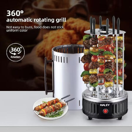 Gratar Electric de Interior HALEY HY-8602 – Performanta Ridicata, Design Modern si Operare Simpla pentru Gatit Acasa