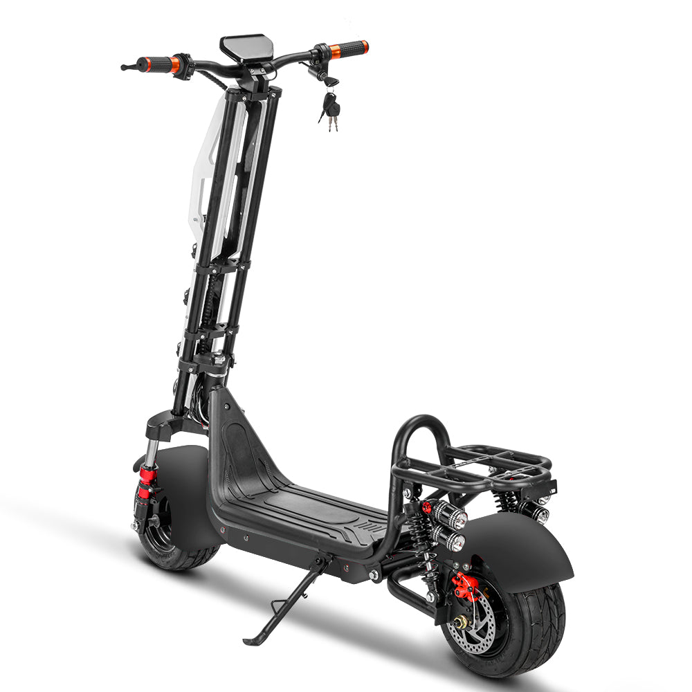 Trotinetă Electrică Off-Road, AT PERFORMANCE®, 1000W pliabilă – Viteză 35 km/h, Autonomie 45 km, Baterie 48V, 12Ah