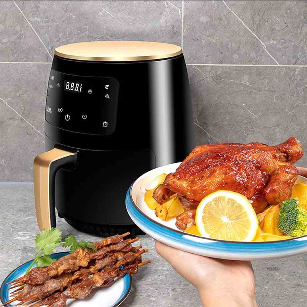 Friteuza cu Aer Cald, Fara Ulei, 6L, 2400W