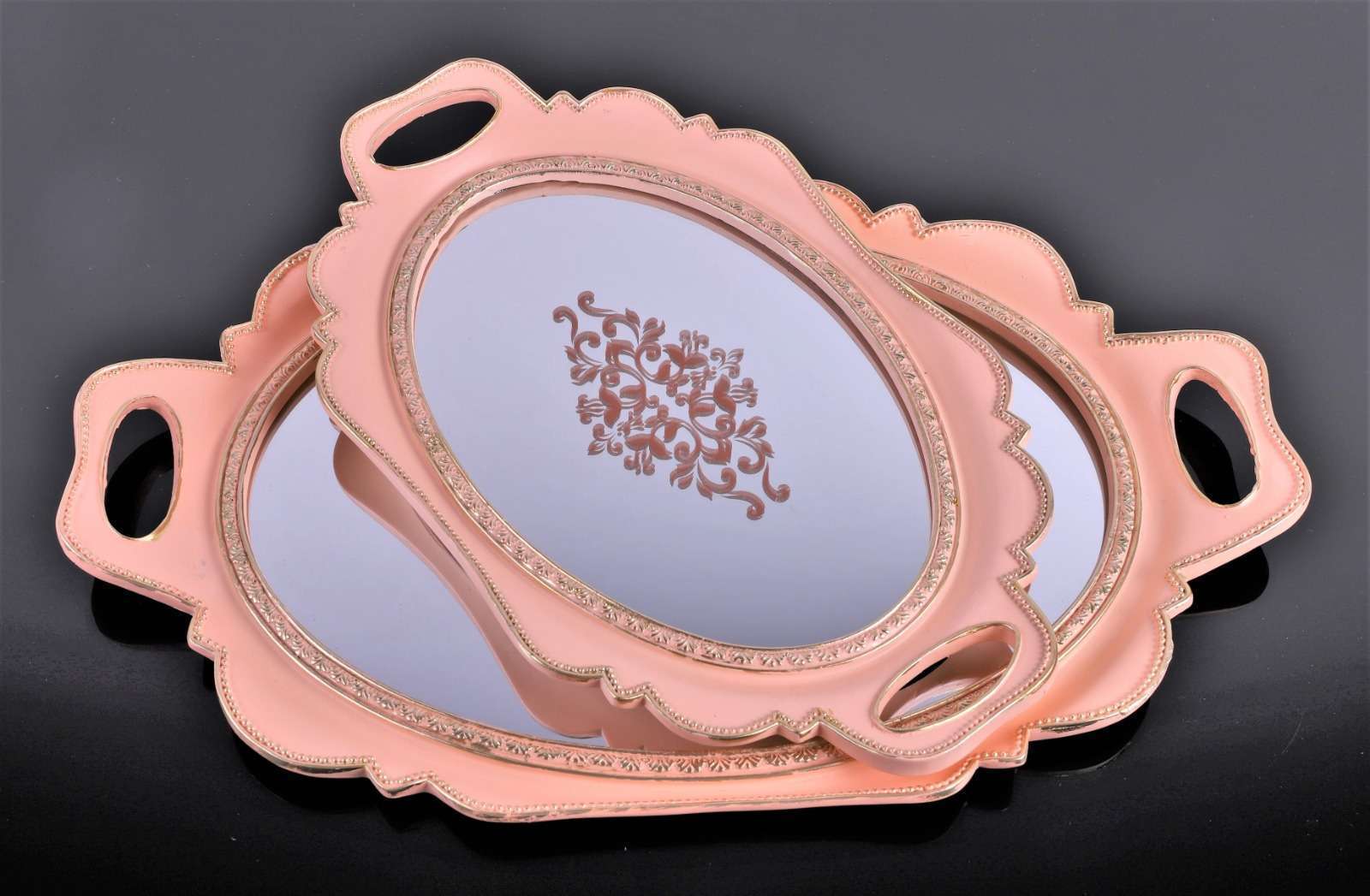 Tava din rasina cu oglinda vintage M