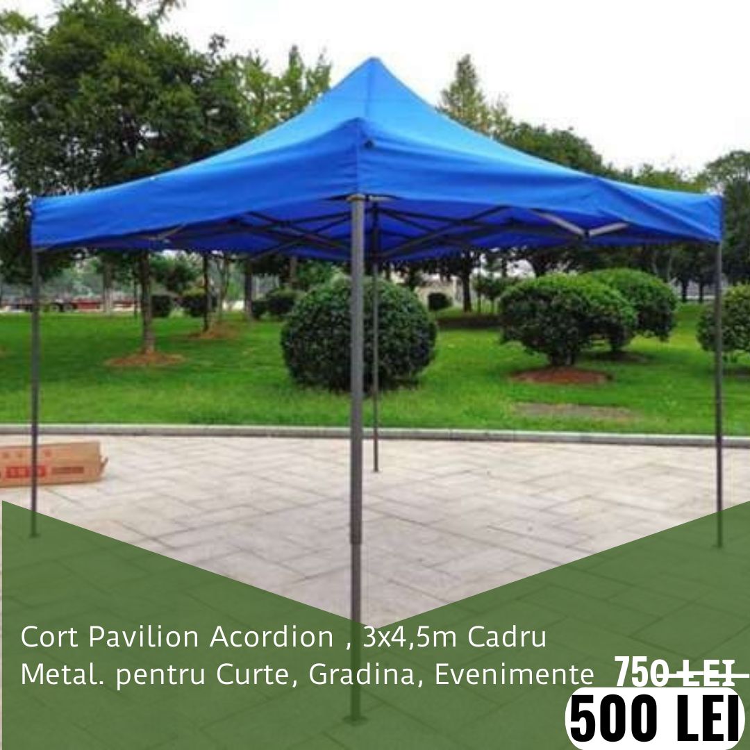 Cort 3x4.5m Curte, Gradina, Evenimente