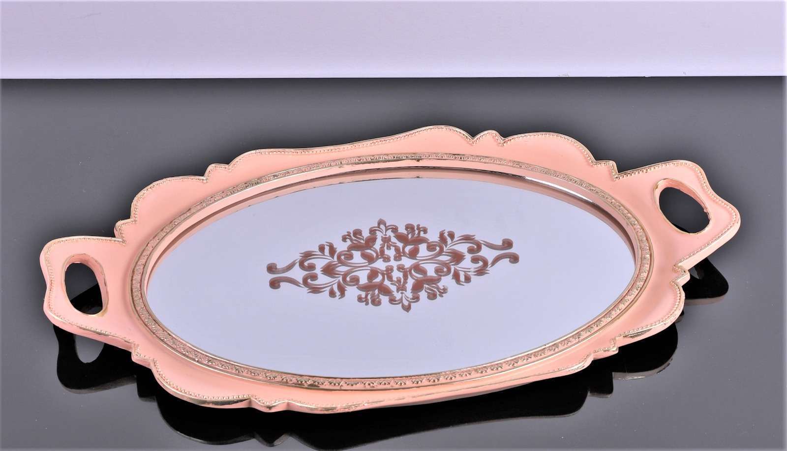 Tava din rasina cu oglinda vintage M