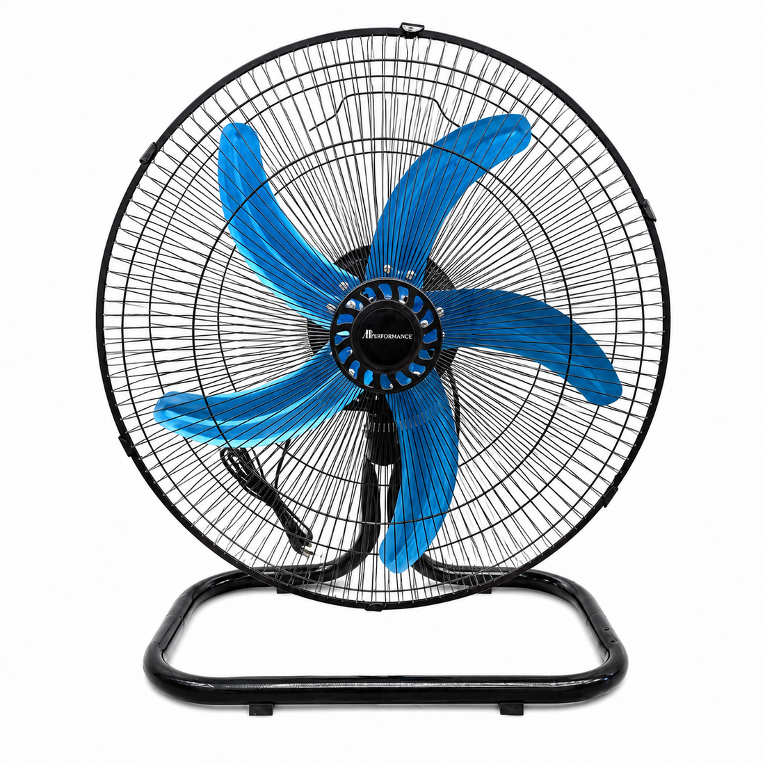 Ventilator 3 în 1 AT PERFORMANCE® AT-2055, 65W, 18 Inch, Podea, Perete și Picior, 3 Viteze, Oscilație, Reglabil pe Înălțime