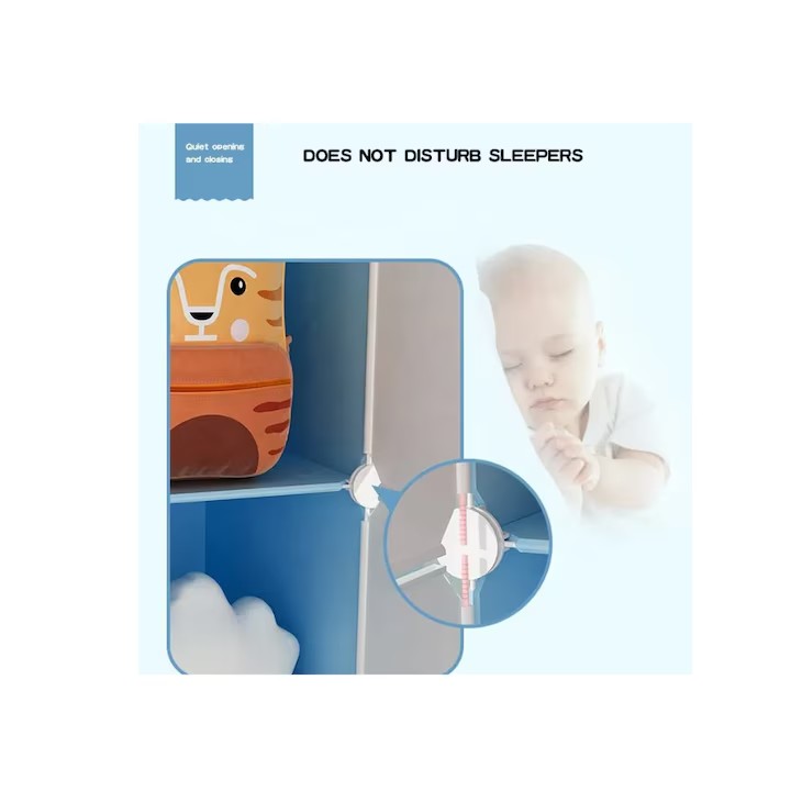 Dulap modular pentru copii, roz, AT PERFORMANCE®, 12 rafturi, durabil,printese nou