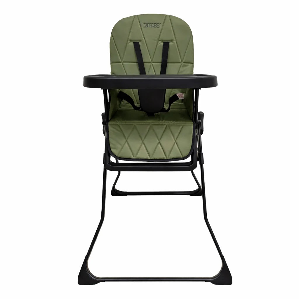 Scaun de masă pliabil pentru bebeluși și copii KIDOO HCY021 – Compact, Metalic, 6–36 luni