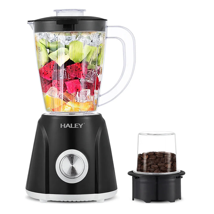 Blender Multifuncțional Haley HY-2937, 500W, 1.5L, 2-în-1 cu Râșniță