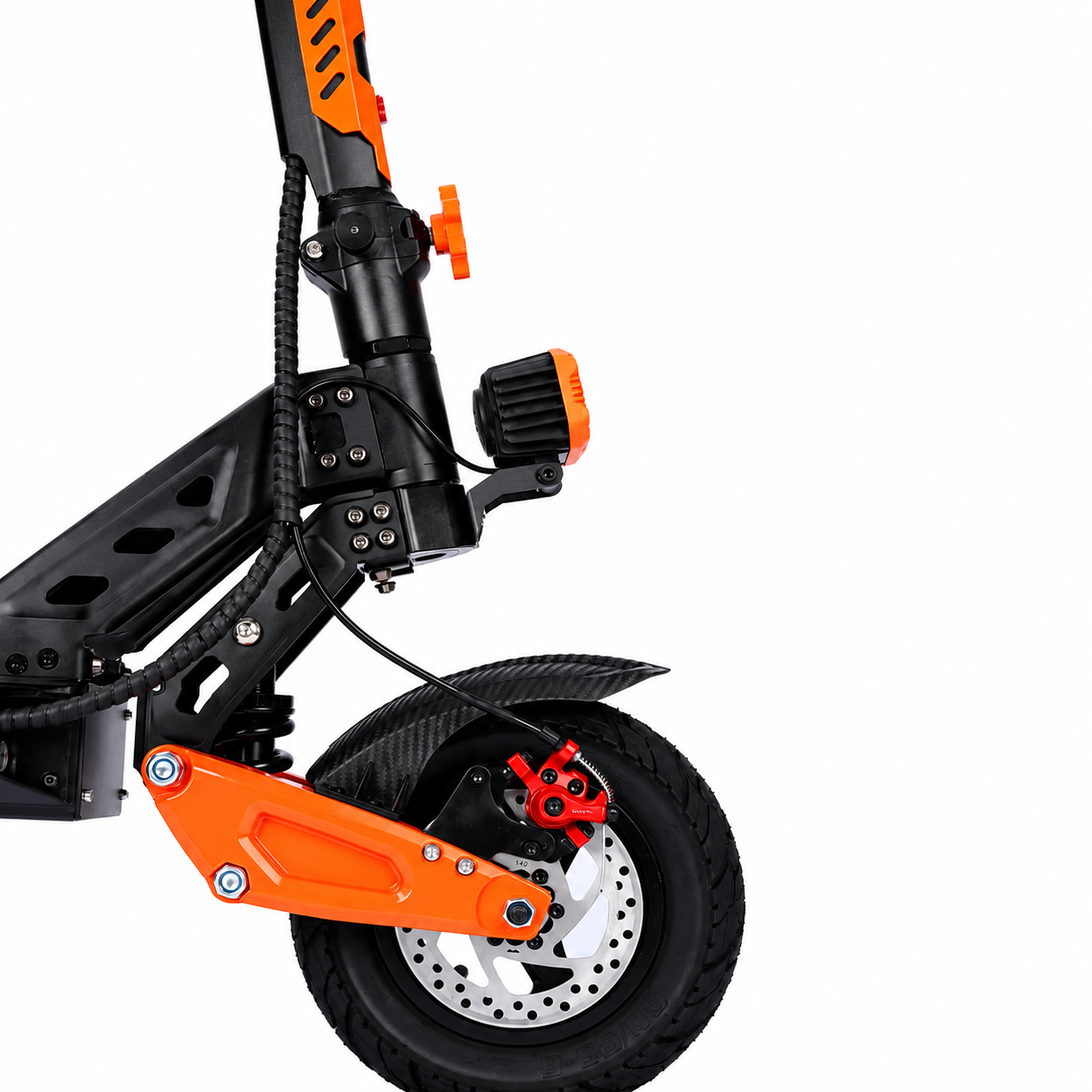 Trotinetă Electrică AT Performance AT-219, 48V 12,5Ah, Motor 800W,  Autonomie până la 45 km, Pliabilă, Roți 10", Portocaliu