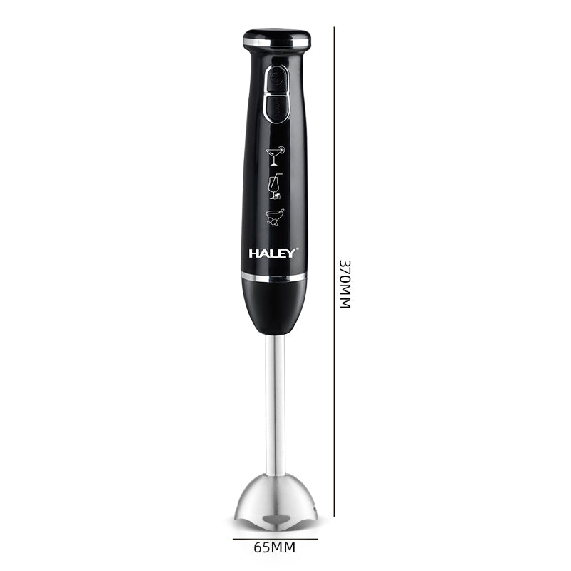 Blender Vertical HALEY 1200W cu Lame Inox, 2 Viteze, Motor Silențios, Mâner Anti-Alunecare | Design Compact 37 cm