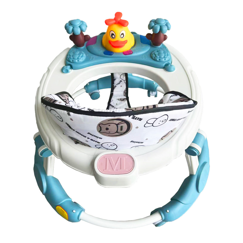 Premergător 3 în 1 pentru Copii AT PERFORMANCE® – Educație, Joacă și Siguranță, Rățușcă Albastru