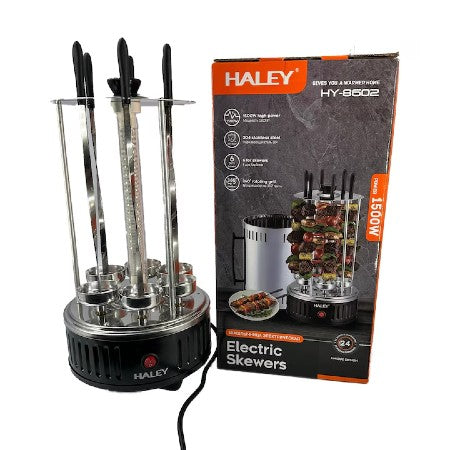 Gratar Electric de Interior HALEY HY-8602 – Performanta Ridicata, Design Modern si Operare Simpla pentru Gatit Acasa