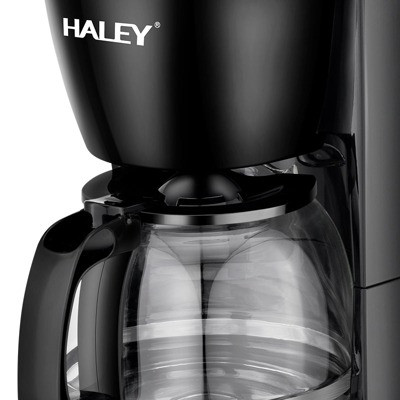 Aparat de Cafea HALEY HY-2808 – 800W, 1.25L, 12 Căni, Sistem de Siguranță, Operare Ușoară