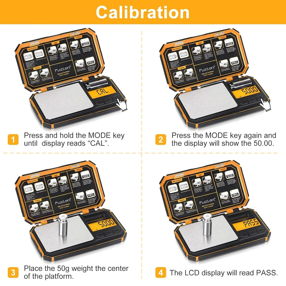 Cantar digital de precizie, Fuzion TU-X, 200g / 0.01g, 6 unitati, de bijuterii