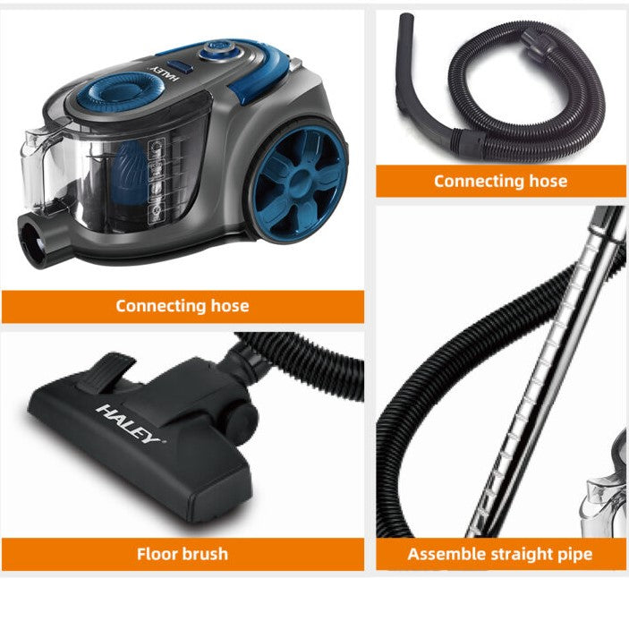 Aspirator Fără Sac HALEY 4,5L, 3000W, Aspirator de Praf, Aspirator Puternic cu Fir, de Calitate, cu Ciclon