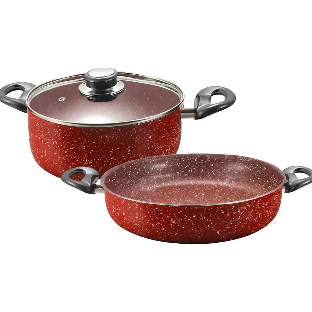 Set Oale AT Performance Royal MN-322, 7 Piese, Marble Non-Stick