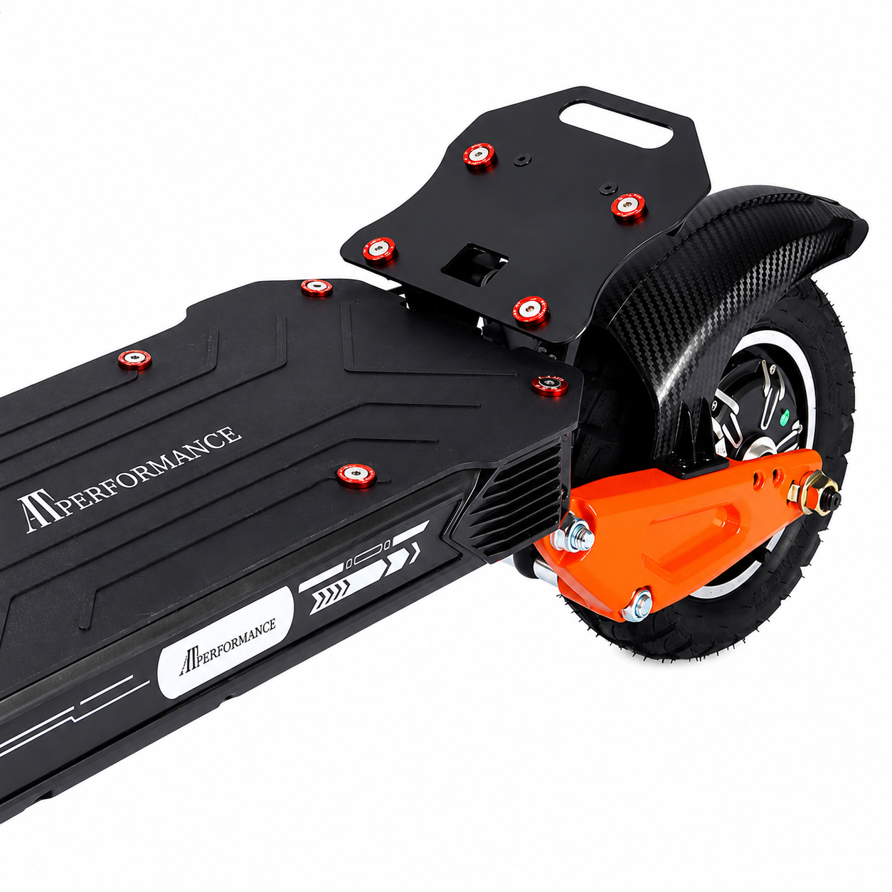 Trotinetă Electrică AT Performance AT-219, 48V 12,5Ah, Motor 800W,  Autonomie până la 45 km, Pliabilă, Roți 10", Portocaliu