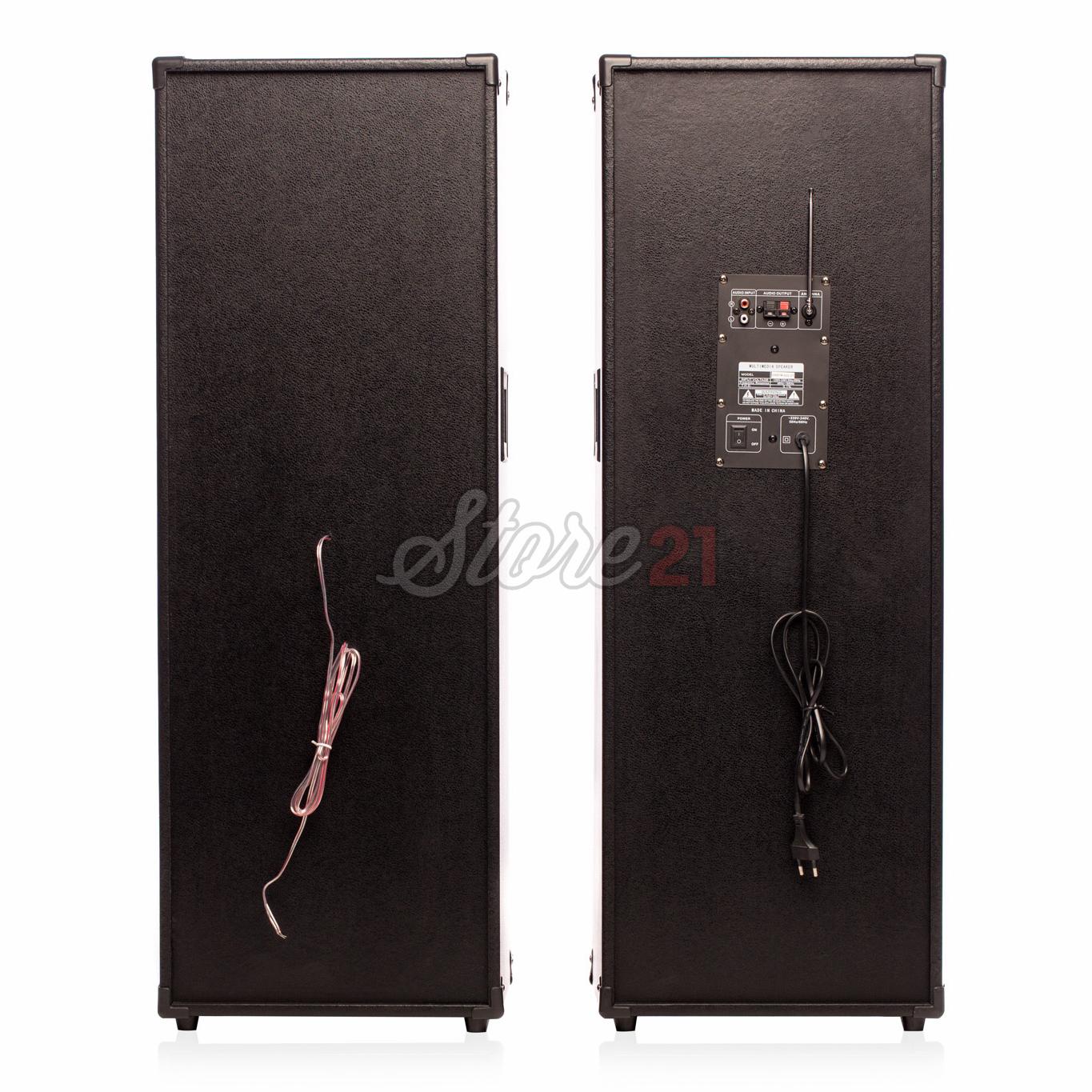 Set Boxe Active 620 , 650W ,Telecomanda,  Bluetooth ,Radio, Usb ,SD Card, 4 Subwoofere De 10 Inch
