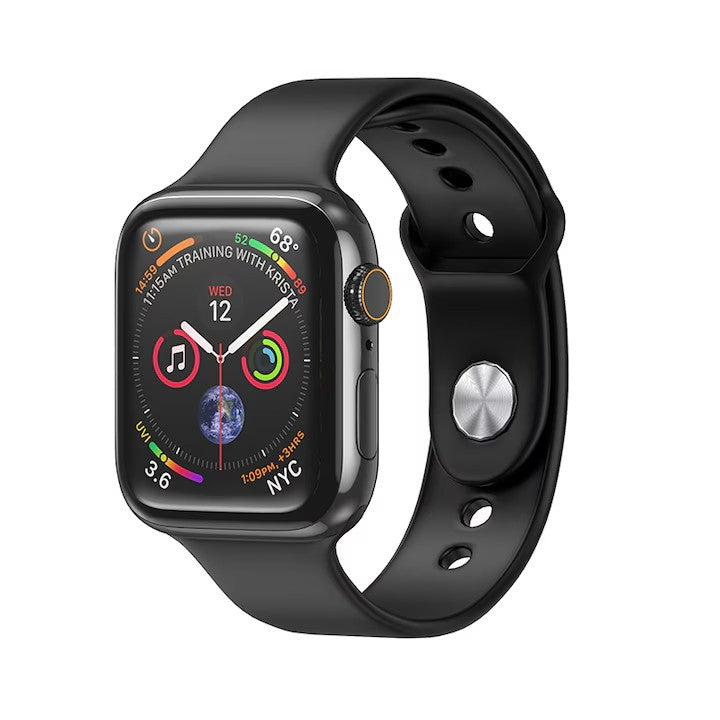 Smartwatch, AT PERFORMANCE®, 2.01 Inch, Bluetooth, Ceas smartwatch si bratara fitness, Notificari Apeluri/Sms/Social Media, monitorizare activitati fizice, somn, ritm cardiac, pedometru, Rezistent la apa, Negru.