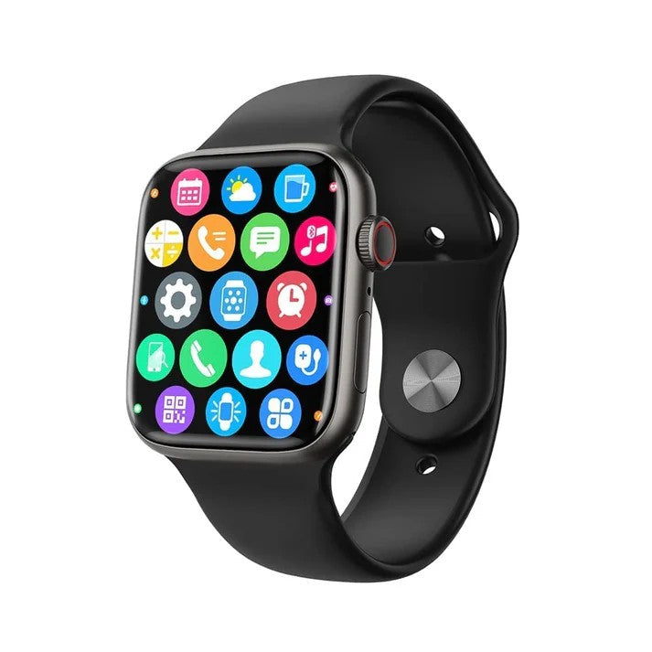 Pachet Smartwatch Ultra + Căști Wireless AT PERFORMANCE® – Ceas Inteligent cu Apeluri, Monitorizare Sănătate, 7 Curele, Husă și Încărcător Wireless