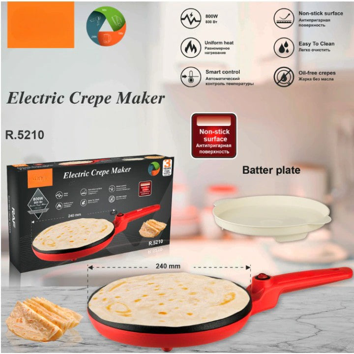 Tigaie electrica pentru clatite20 cm