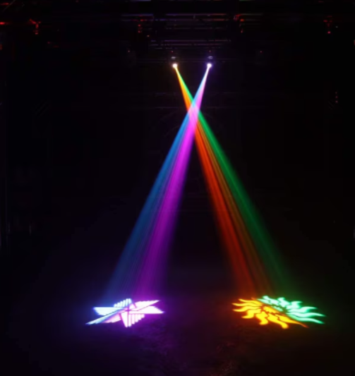 Proiector Jocuri de Lumini AT PERFORMANCE® 30W – DMX, Gobo, Culori, LED