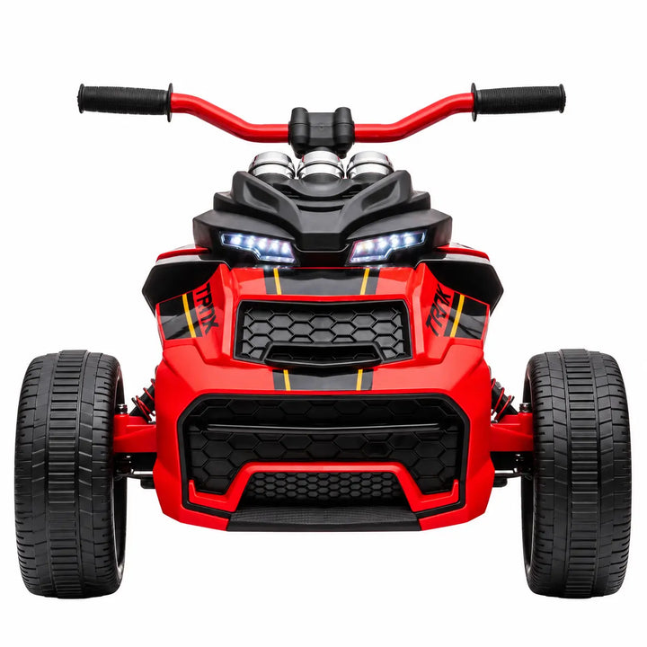 ATV Electric pentru Copii KIDOO®, 12V, Telecomandă Parentală cu Frână, 3 Trepte de Viteză, 3–7 km/h, Lumini, Sarcină Max. 30 kg