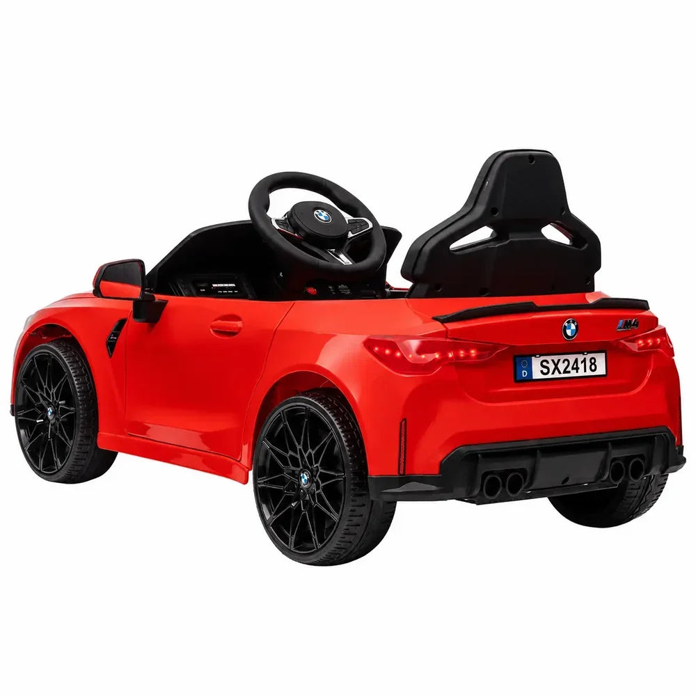 Mașinuță Electrică BMW pentru Copii KIDOO®, 12V, Telecomandă Parentală, MP3, USB, Bluetooth, Lumini, Sarcină Max. 30 kg, 3–8 Ani
