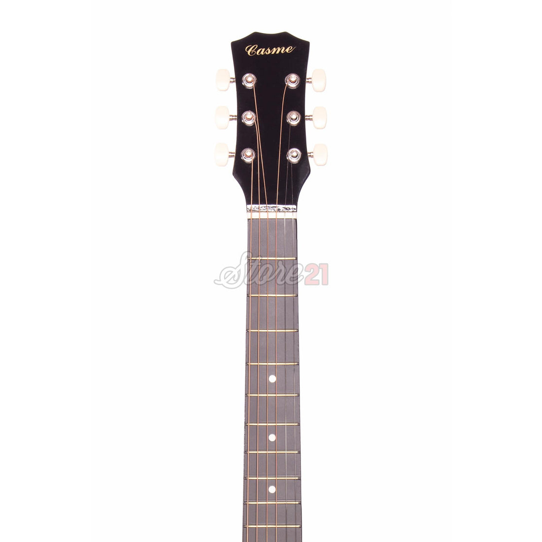 Chitara Acustica Negru - 6 Corzi Metalice 4/4,Recomandata  peste 11 ani, inclusiv adulti