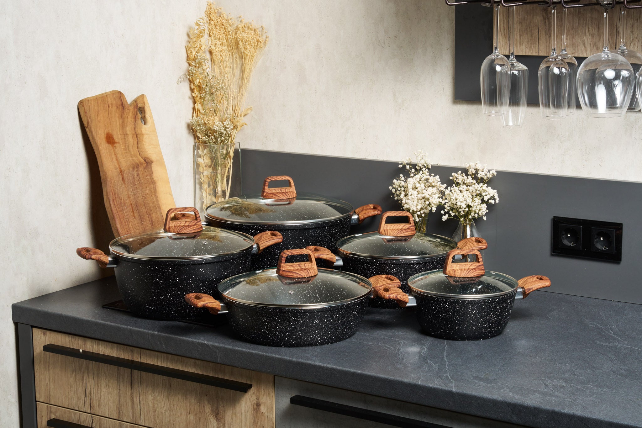 IRATE ２枚セット Set oale granit antiaderent,10 PIESE, Royal – ITOZ