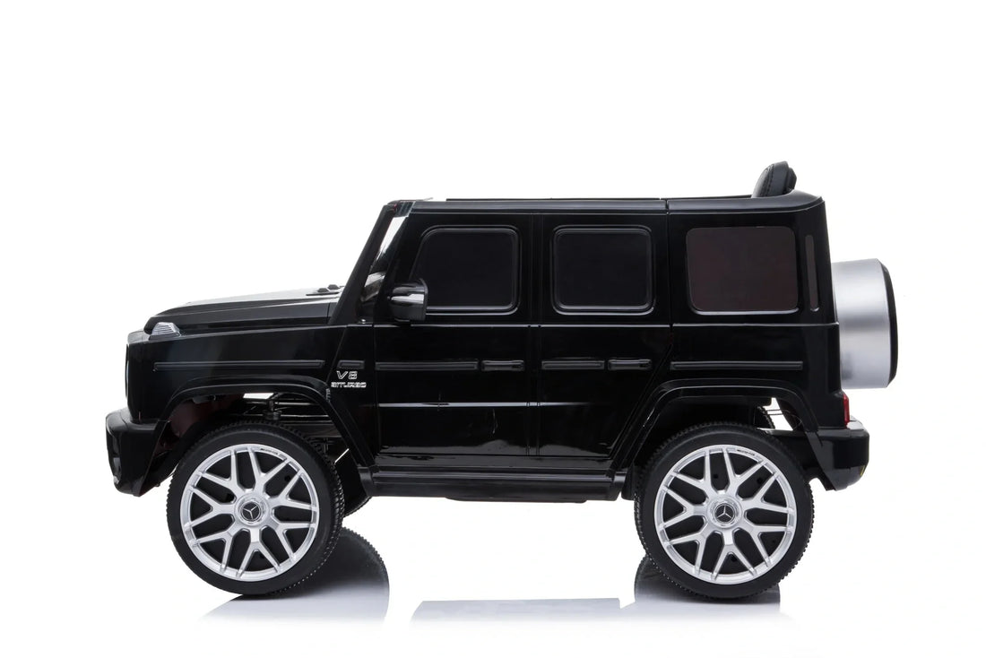 Mercedes-Benz AMG G63 – Mașinuță electrică oficial licențiată pentru copii (12V, 2 motoare de 30W)