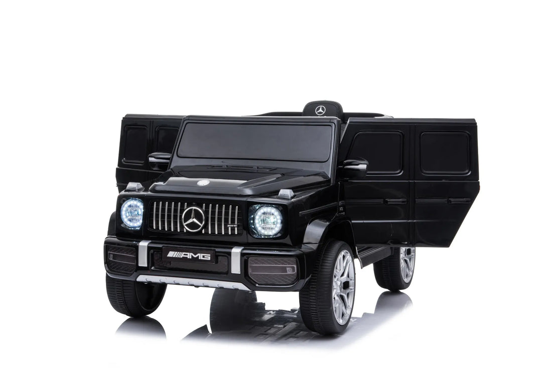 Mercedes-Benz AMG G63 – Mașinuță electrică oficial licențiată pentru copii (12V, 2 motoare de 30W)