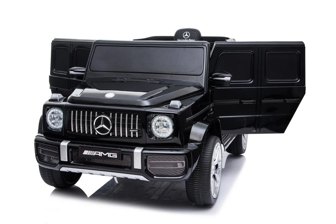 Mercedes-Benz AMG G63 – Mașinuță electrică oficial licențiată pentru copii (12V, 2 motoare de 30W)