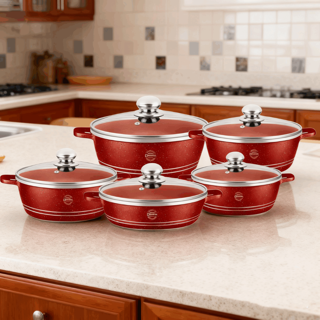 Set oale granit antiaderent,10 PIESE, Pro