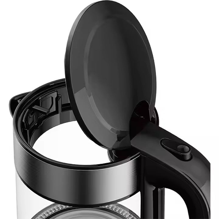 Fierbător Electric HALEY HY-8824: Portabil din Sticlă de 2L, Ceainic de Bucătărie Pentru UZ Casnic și Hotel