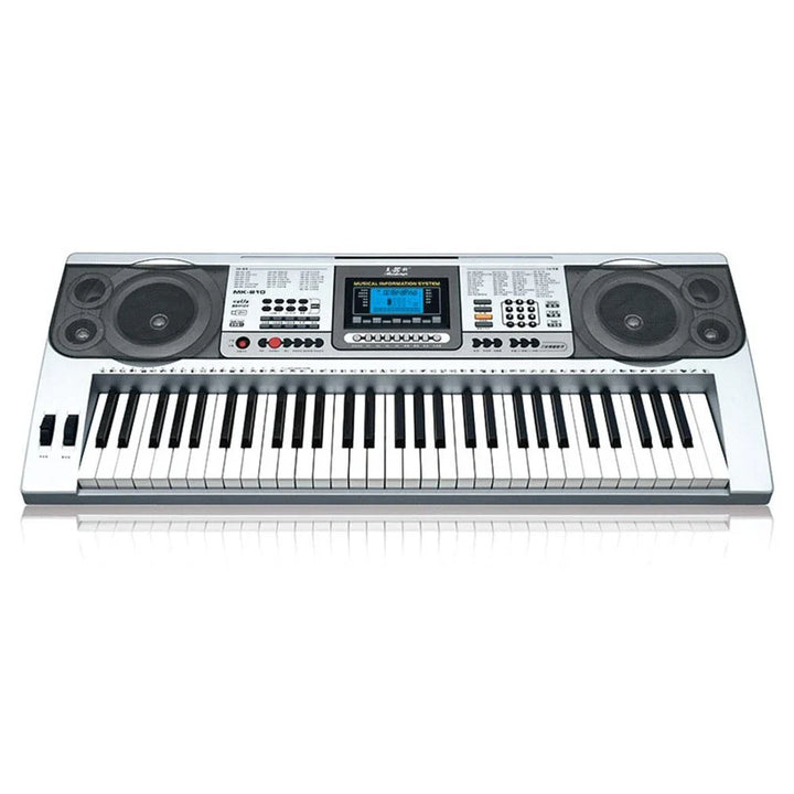 Orga Electronică MK-810 cu 61 de Clape, Afișaj LCD și Funcție USB
