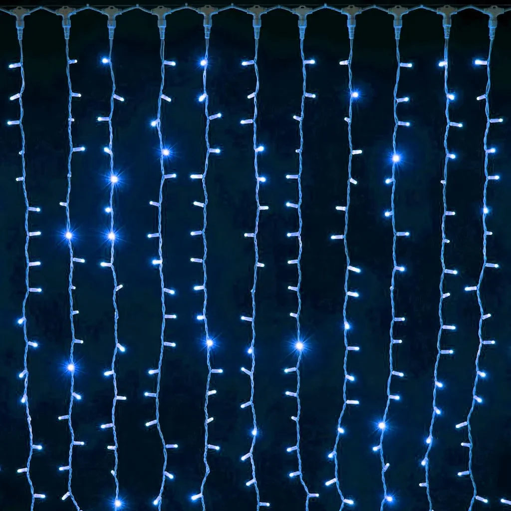 Instalație luminoasă tip perdea AT Performance 3x2M, 240 LED, IP65, efect curgere