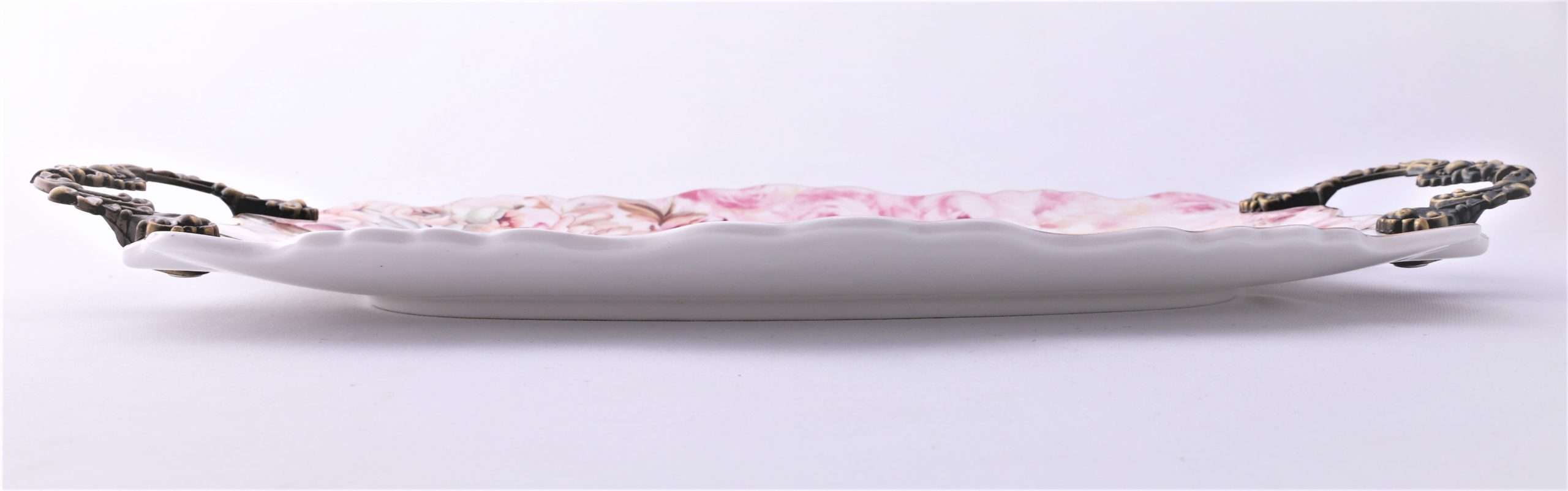 Tava de ceramica cu manere,