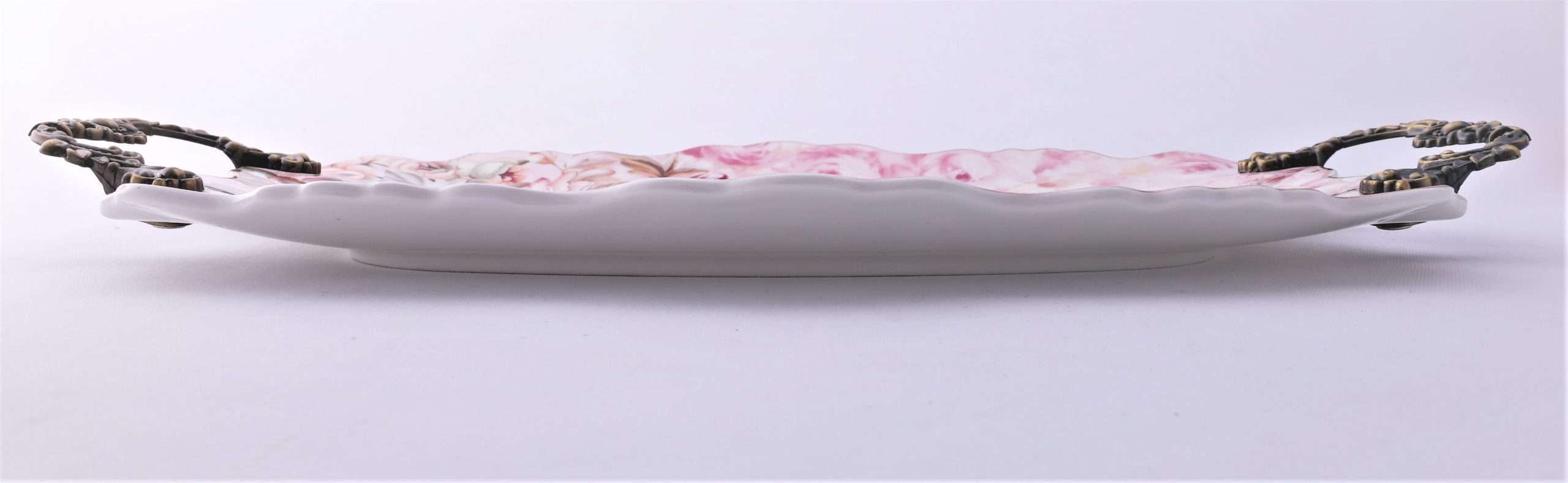 Tava de ceramica cu manere,