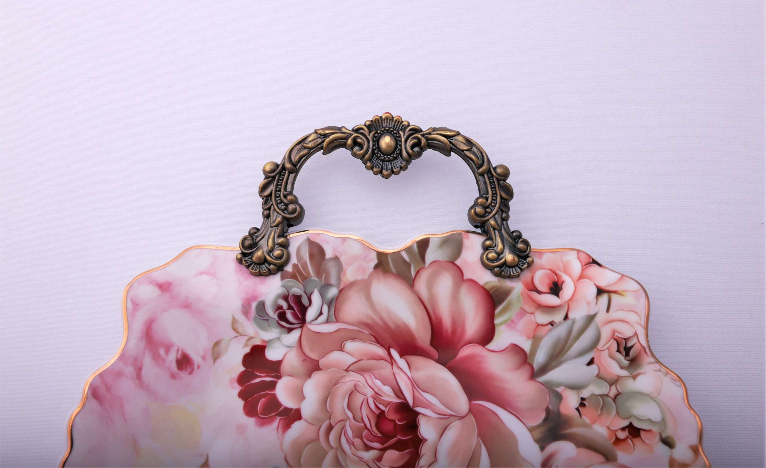 Tava de ceramica cu manere,