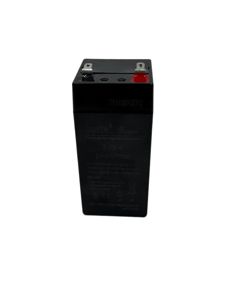 Acumulator AT PERFORMANCE®, 4V 4Ah Plumb-Acid Sigilat (SLA) – Compatibil Cântare, Boxe Portabile, Sisteme de Alarmă și Dispozitive Electronice