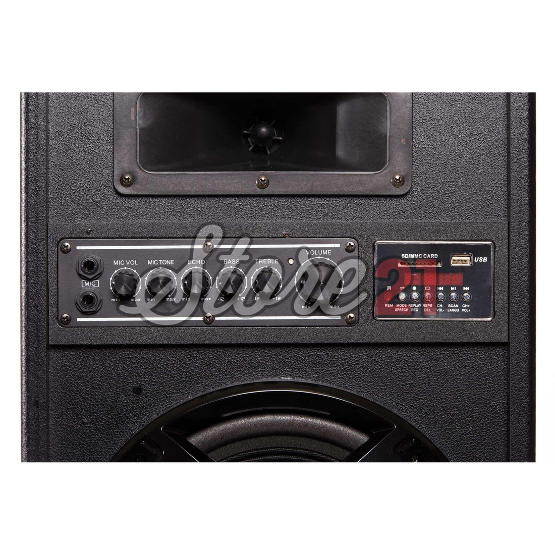 Set Boxe Active  TEMEISHENG 2308 , 650W , Bluetooth ,Radio, Usb ,SD Card,Microfon Cu Fir