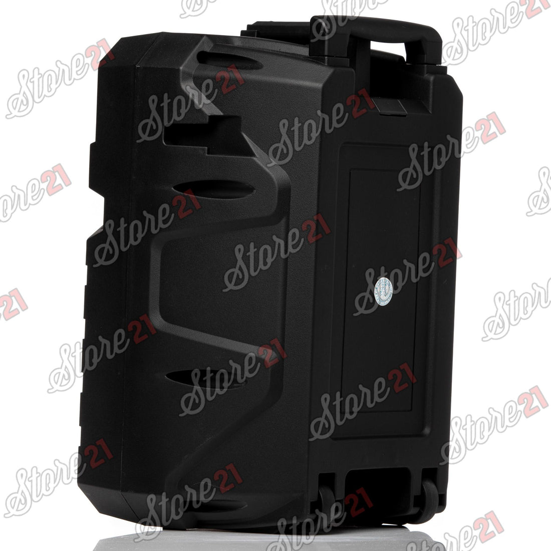 Boxa Activa Profesionala Portabila 200 W  Troler 8 Inch ,Microfon , USB, Radio, Bluetooth,Telcomanda CADOU Bratara fitness